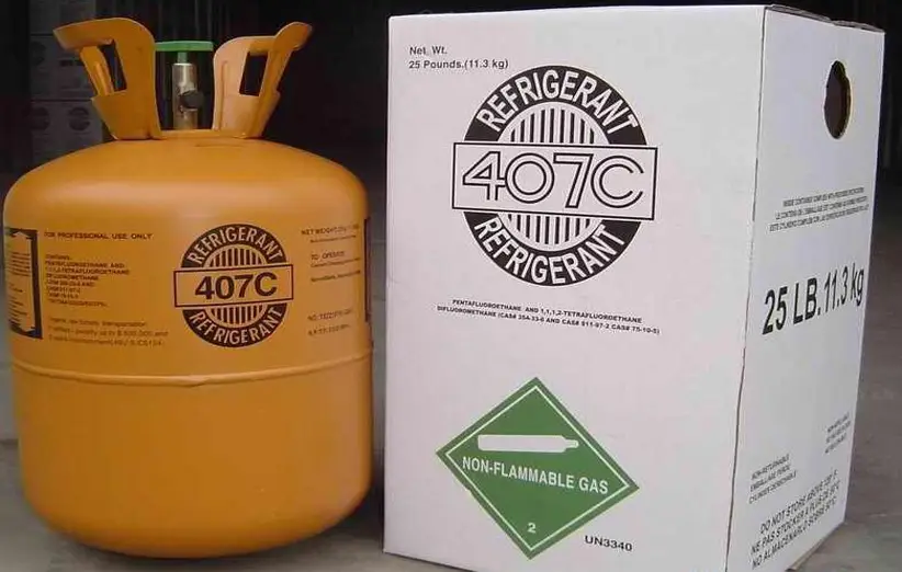 معرفی گاز مبرد R407C
