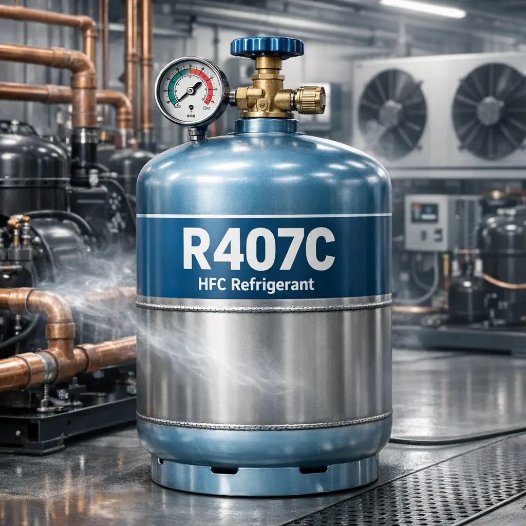 راهنمای گامبهگام تعویض مبرد (Retrofit) از R22 به R407C