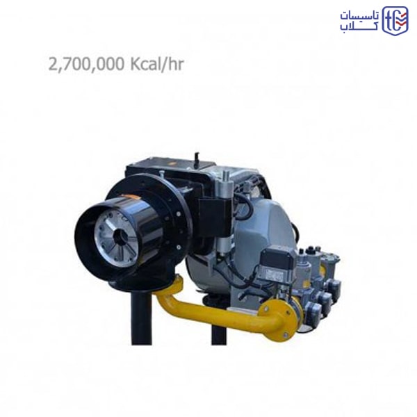 گازی گرم ایران مدل GNG 90 25 min - مشعل دوگانه سوز گرم ایران مدل GND-350