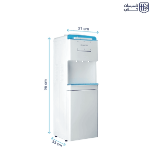 آبسردکن/گرم کن یخچالدار دو منظوره ایستکول مدل RW 410