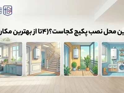 بهترین محل نصب پکیج کجاست(4 تا از بهترین مکان ها)