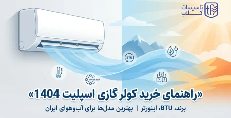 راهنمای خرید کولر گازی اسپلیت 1404 [برند، BTU، اینورتر] بهترین مدل‌ها برای آب و هوای ایران