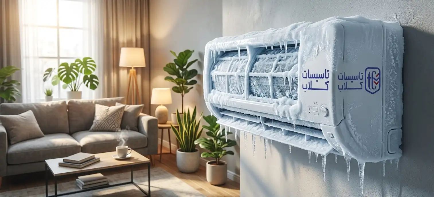 7 علت یخ زدن کولر گازی