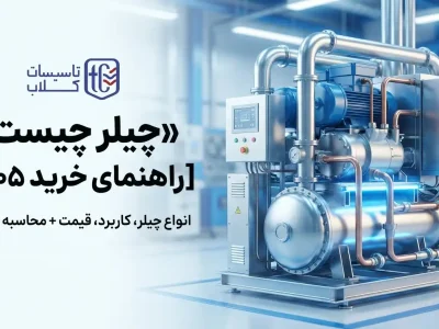 چیلر چیست؟ [راهنمای خرید 1405] انواع چیلر، کاربرد، قیمت + محاسبه ظرفیت