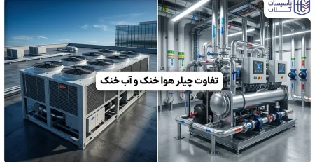 تفاوت چیلر هوا خنک و آب خنک