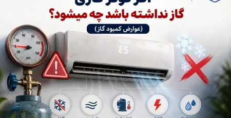 اگر کولر گازی گاز نداشته باشد چه میشود